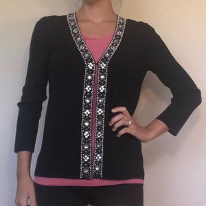 Black women's sweater